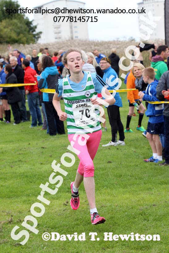 Under-15s Sunderland Harriers Open Cross Country. Photo: David T. Hewitson/Sports for All Pics